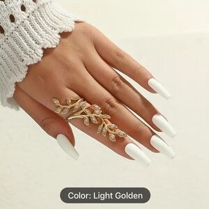 Elegant Branch Finger Ring Retro Creative Design